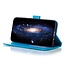 Blauw Mandala Bloem Bookcase Hoesje voor de Samsung Galaxy A50 / A30s