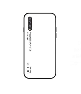 Wit Gradient Hybrid Hoesje Samsung Galaxy A50 / A30s