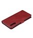 Rood Modern Bookcase Hoesje voor de Samsung Galaxy A50 / A30s