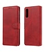 Rood Modern Bookcase Hoesje voor de Samsung Galaxy A50 / A30s