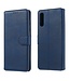Donkerblauw Modern Bookcase Hoesje voor de Samsung Galaxy A50 / A30s