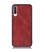 Rood / Bruin Faux Lederen Hoesje voor de Samsung Galaxy A50 / A30s