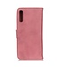 Khazneh Roze Wallet Bookcase Hoesje voor de Samsung Galaxy A50 / A30s