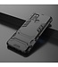 Zwart Kickstand Hybrid Hoesje voor de Samsung Galaxy A21s