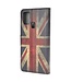 Retro UK Flag Bookcase Hoesje voor de Samsung Galaxy A21s