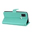 Turquoise Uil Bookcase Hoesje voor de Samsung Galaxy A21s