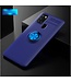 Lenuo Blauw Ring Kickstand TPU Hoesje voor de Samsung Galaxy A21s
