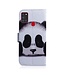 Panda Bookcase Hoesje voor de Samsung Galaxy A21s