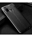 Zwart Litchee TPU Hoesje voor de Samsung Galaxy A21s