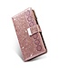 Rosegoud Glitter Bookcase Hoesje voor de Samsung Galaxy A21s
