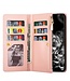 Rosegoud Glitter Bookcase Hoesje voor de Samsung Galaxy A21s