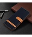 Zwart Jeans Bookcase Hoesje voor de Samsung Galaxy A21s