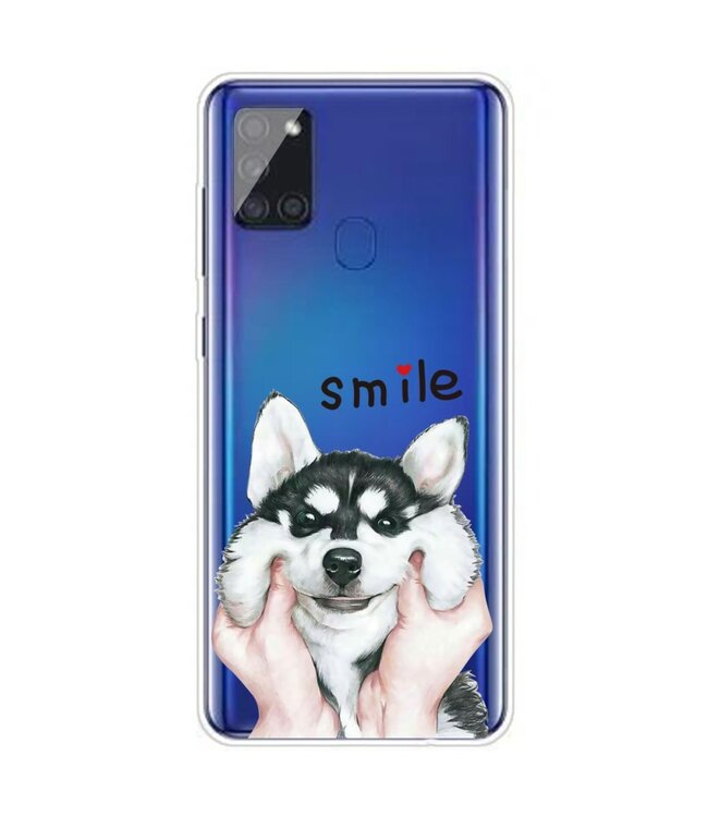 Hond TPU Hoesje voor de Samsung Galaxy A21s