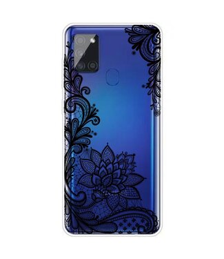 Bloemen Design TPU Hoesje Samsung Galaxy A21s