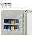 Zwart Glitter Bookcase Hoesje voor de Samsung Galaxy A21s