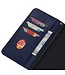 Blauw Wallet Bookcase Hoesje voor de Samsung Galaxy A21s
