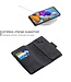 Zwart 2-in-1 Bookcase Hoesje voor de Samsung Galaxy A21s