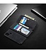Zwart 2-in-1 Bookcase Hoesje voor de Samsung Galaxy A21s