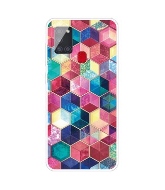 Hexagon TPU Hoesje Samsung Galaxy A21s