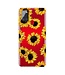 Sunflowers TPU Hoesje voor de Samsung Galaxy A21s