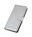 Zilver Wallet Bookcase Hoesje voor de Samsung Galaxy A20s