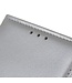 Zilver Wallet Bookcase Hoesje voor de Samsung Galaxy A20s
