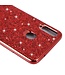 Rood Glitter Hybrid Hoesje voor de Samsung Galaxy A20s