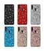 Rood Glitter Hybrid Hoesje voor de Samsung Galaxy A20s