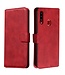 Rood Wallet Bookcase Hoesje voor de Samsung Galaxy A20s