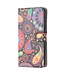 Paisley Flower Bookcase Hoesje voor de Samsung Galaxy Note 20