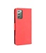 Rood Pasjeshouder Bookcase Hoesje voor de Samsung Galaxy Note 20