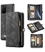 CaseMe Zwart Portemonnee Bookcase Hoesje voor de Samsung Galaxy Note 20