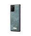 CaseMe Blauw Portemonnee Bookcase Hoesje voor de Samsung Galaxy Note 20