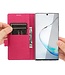 Vili DMK Rood Bookcase Hoesje voor de Samsung Galaxy Note 20