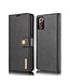 DG.Ming Zwart 2-in-1 Bookcase Hoesje voor de Samsung Galaxy Note 20