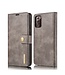 DG.Ming Grijs 2-in-1 Bookcase Hoesje voor de Samsung Galaxy Note 20