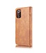 DG.Ming Bruin 2-in-1 Bookcase Hoesje voor de Samsung Galaxy Note 20