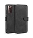 DG.Ming Zwart Wallet Bookcase Hoesje voor de Samsung Galaxy Note 20