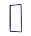 Blauw Metaal + Tempered Glass Hoesje voor de Samsung Galaxy Note 20