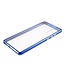 Blauw Metaal + Tempered Glass Hoesje voor de Samsung Galaxy Note 20