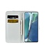 Rosegoud Bling Bling Bookcase Hoesje voor de Samsung Galaxy Note 20