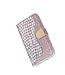 Rosegoud Bling Bling Bookcase Hoesje voor de Samsung Galaxy Note 20