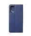 Blauw Pasjeshouder Bookcase Hoesje voor de Samsung Galaxy Note 20