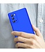 GKK Blauw Mat Hardcase Hoesje voor de Samsung Galaxy Note 20