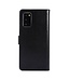 Zwart Vlinder Bookcase Hoesje voor de Samsung Galaxy Note 20
