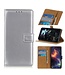 Zilver Wallet Bookcase Hoesje voor de Samsung Galaxy Note 20 Ultra