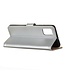 Zilver Wallet Bookcase Hoesje voor de Samsung Galaxy Note 20 Ultra