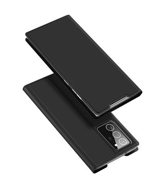 Zwart Bookcase Hoesje Samsung Galaxy Note 20 Ultra