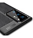 Zwart Litchee TPU Hoesje voor de Samsung Galaxy Note 20 Ultra