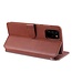 AZNS Bruin Wallet Bookcase Hoesje voor de Samsung Galaxy Note 20 Ultra